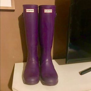 HUNTER rain pods ~ dark purple - Used